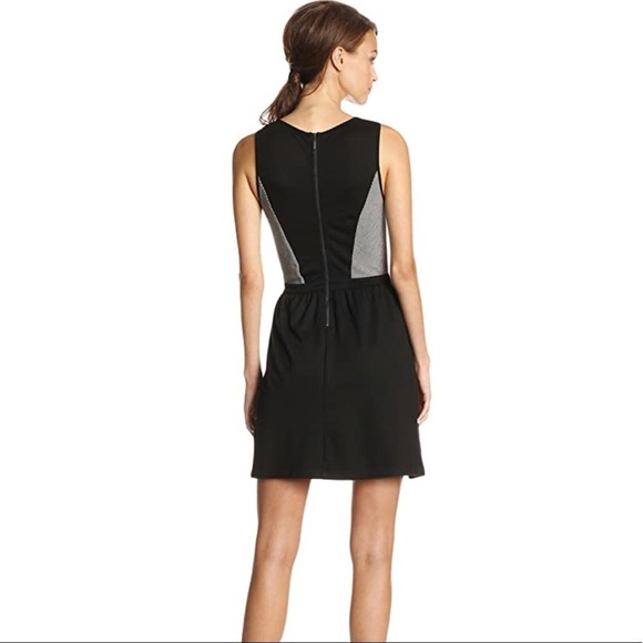 Tart Collections Ponte Knit Menswear Inspired Sleeveless Black Dress Small NWT - Picture 13 of 13
